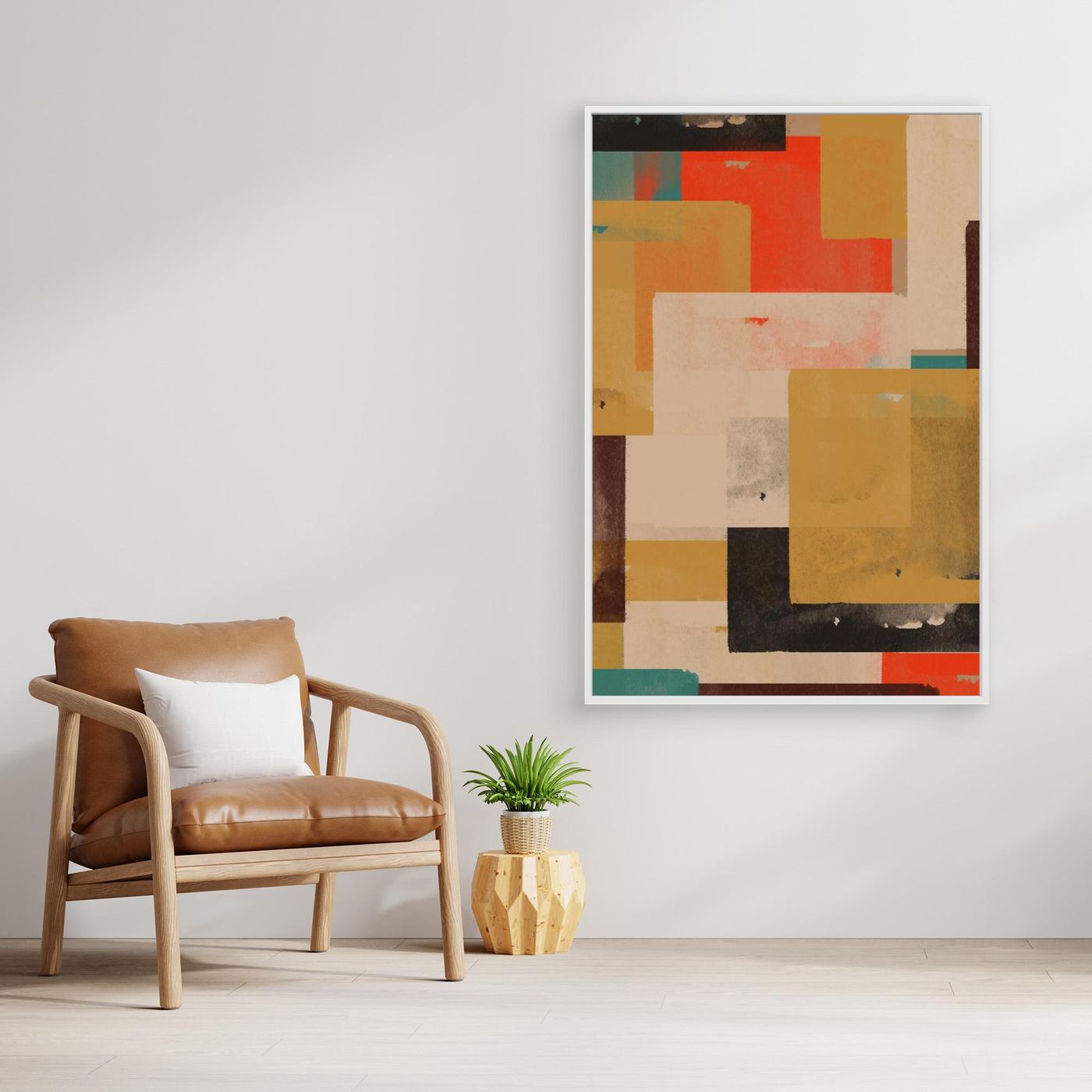 Color Rhythm - Canvas Print