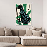 Midnight Panther - Canvas Print