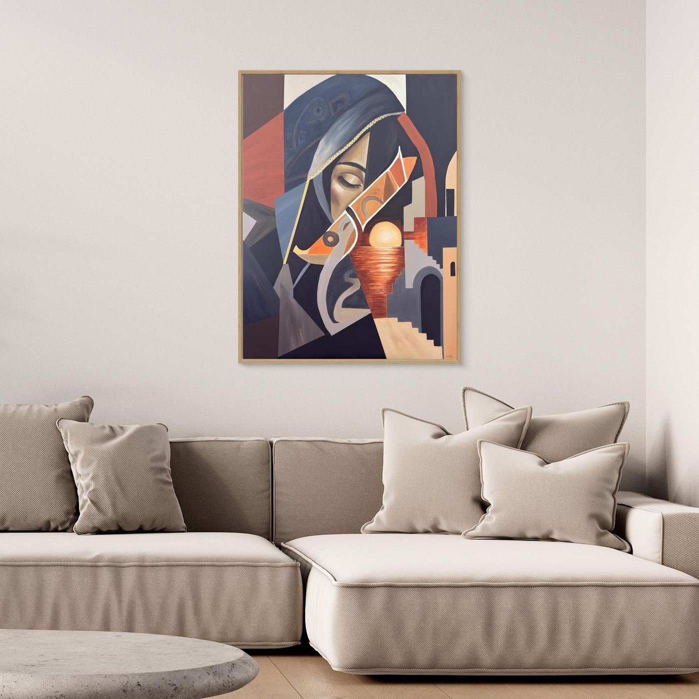 Between Silence and Translation - Canvas Print