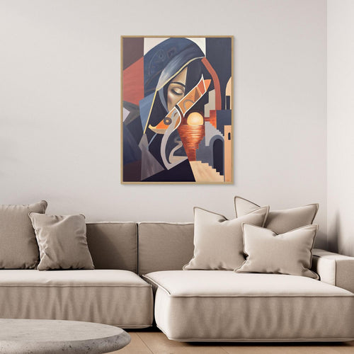 Between Silence and Translation - Canvas Print