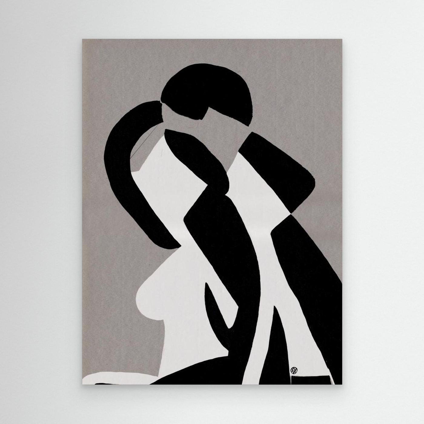 Lovers - Canvas Print 