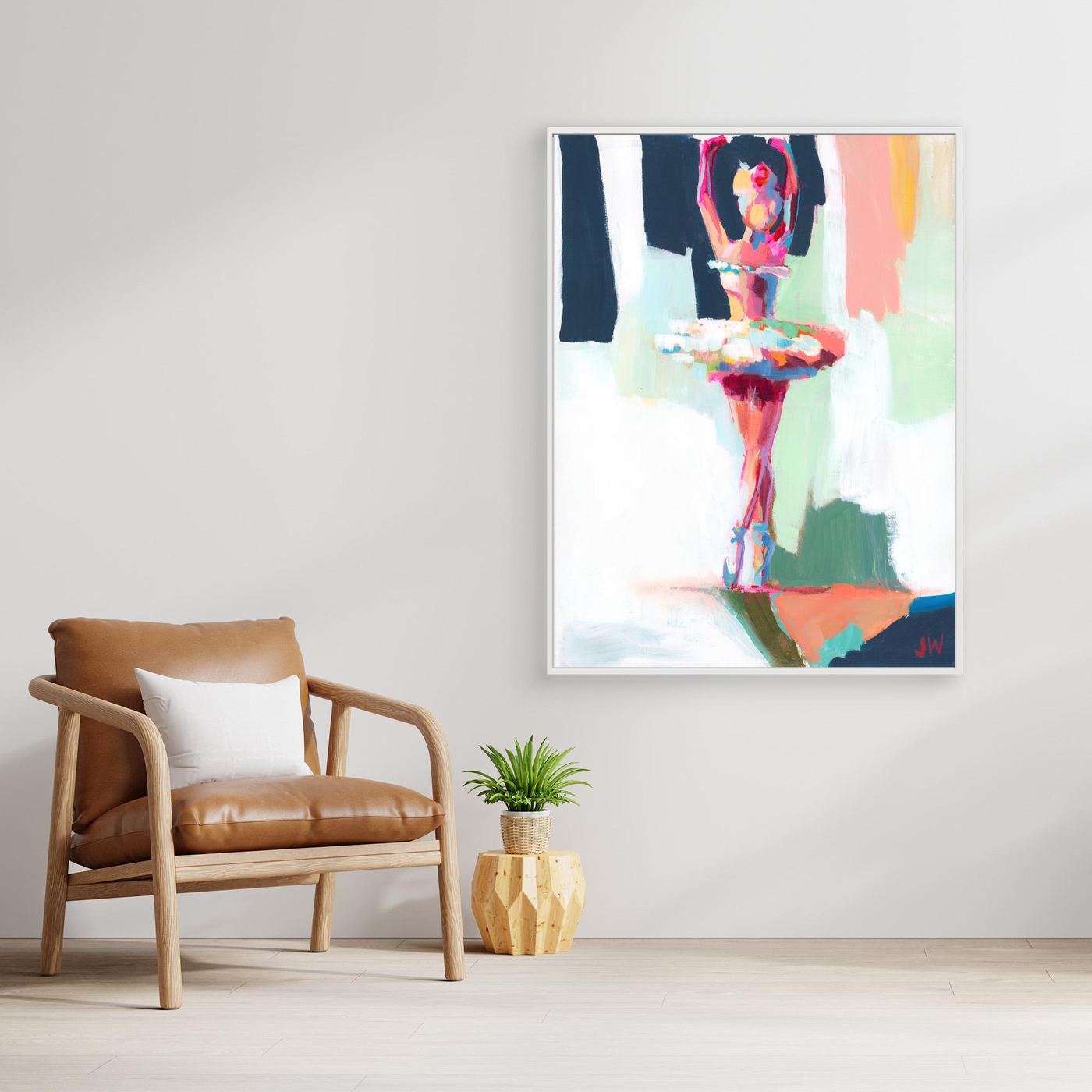 Grace Ballerina - Canvas Print