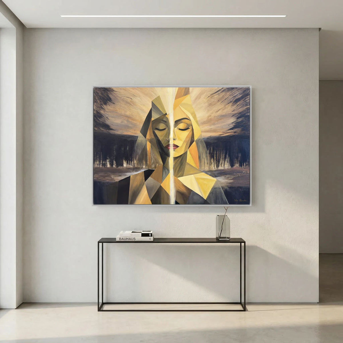 Where the Light Finds Her - Canvas Print