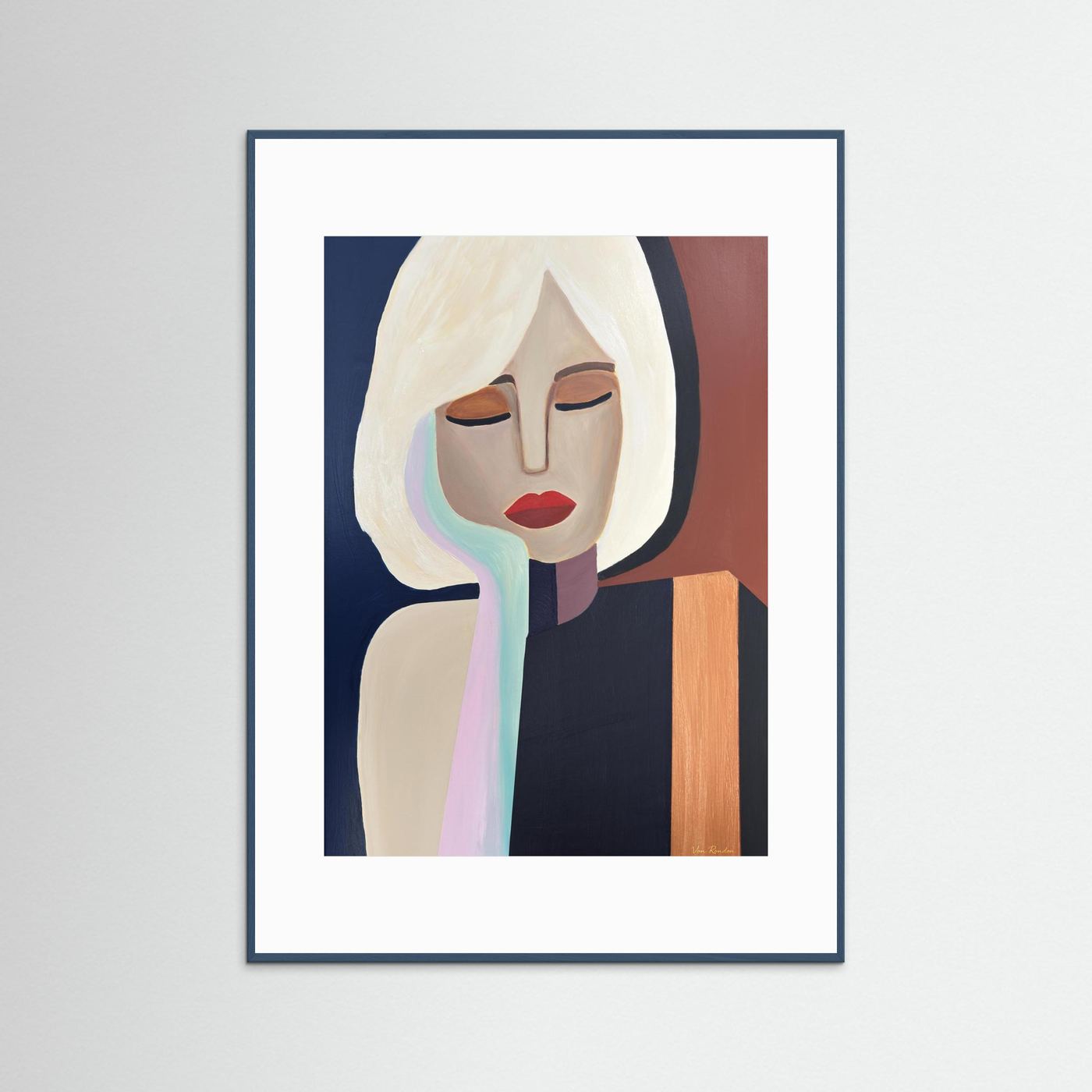 And She Waits - Fine Art Paper