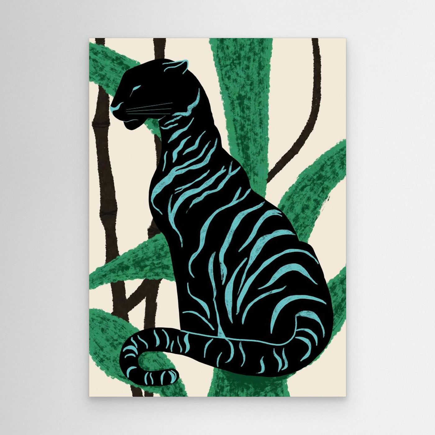 Midnight Panther - Canvas Print