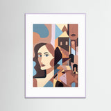 Annabeth Neutral Veil - Fine Art Paper