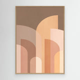 Retro Geometric II - Canvas Print