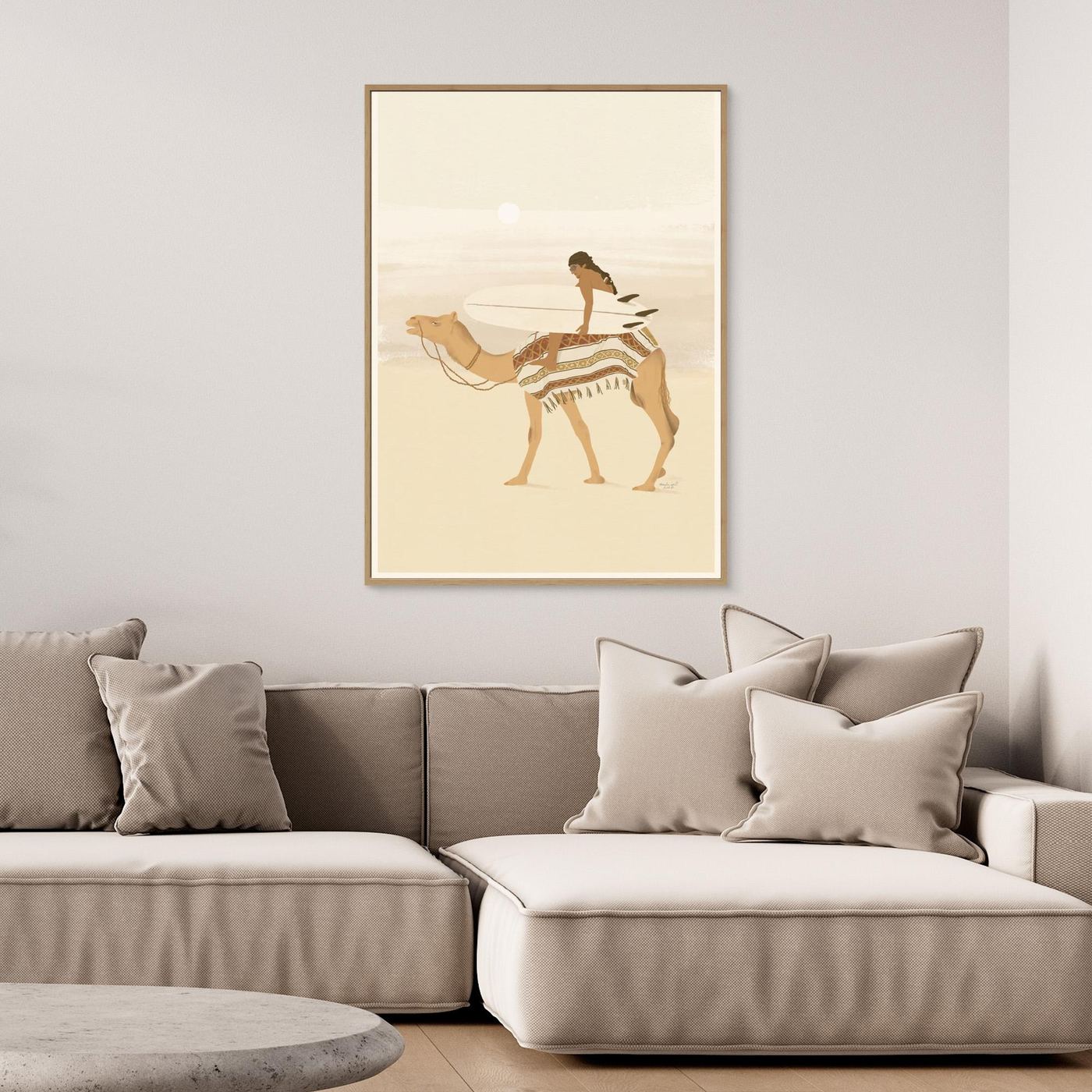 Moroccan Surf Journey - Canvas Print