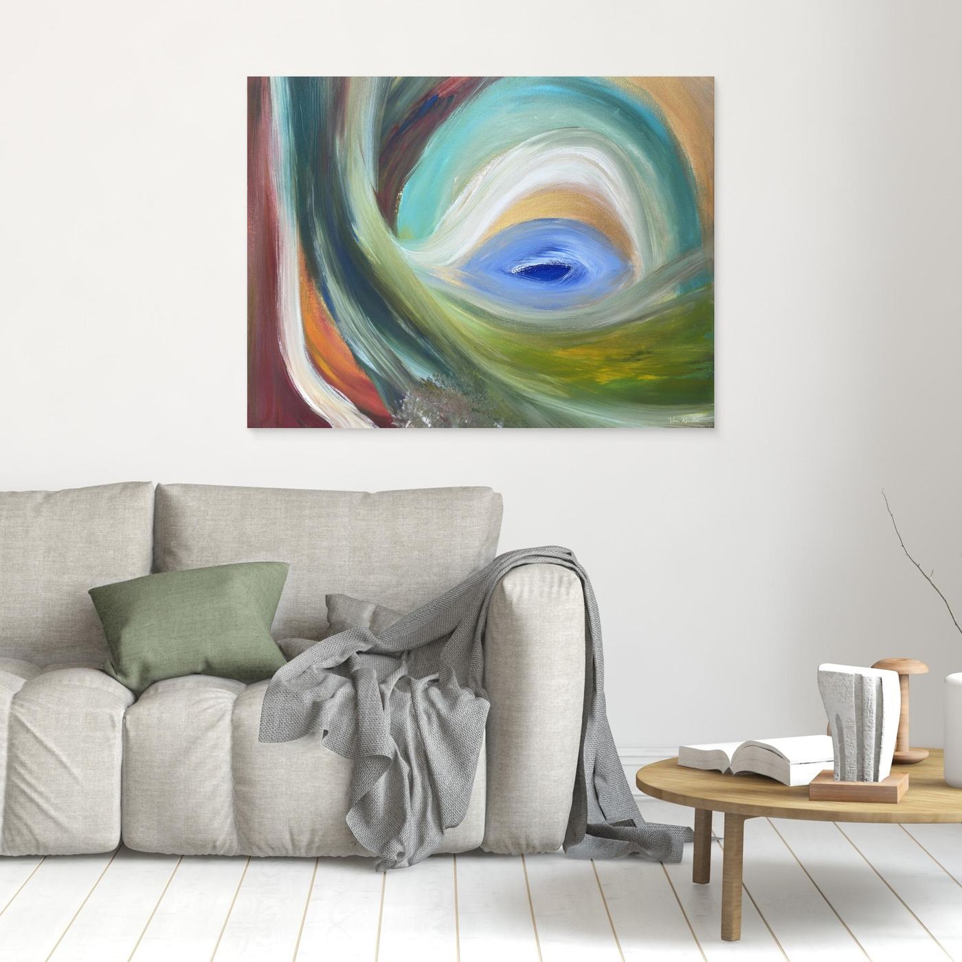 Light Vortex – Canvas Print