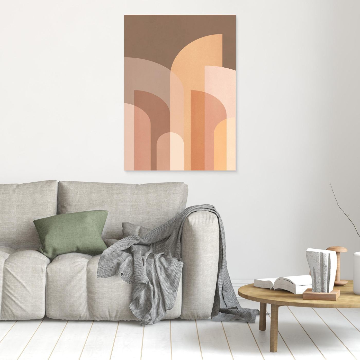 Retro Geometric II - Canvas Print