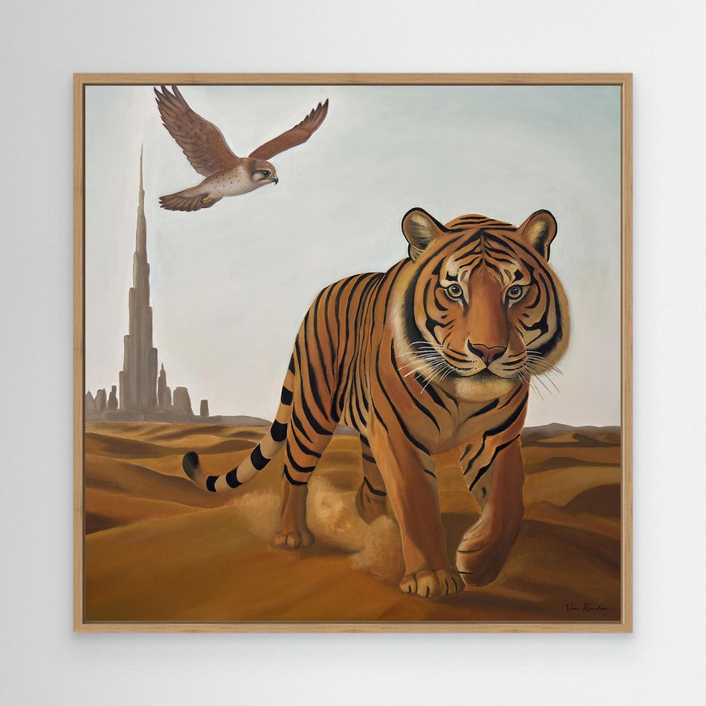Guardian of the Dunes – Canvas Print