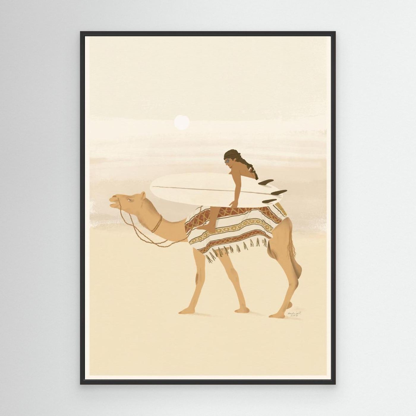 Moroccan Surf Journey - Canvas Print