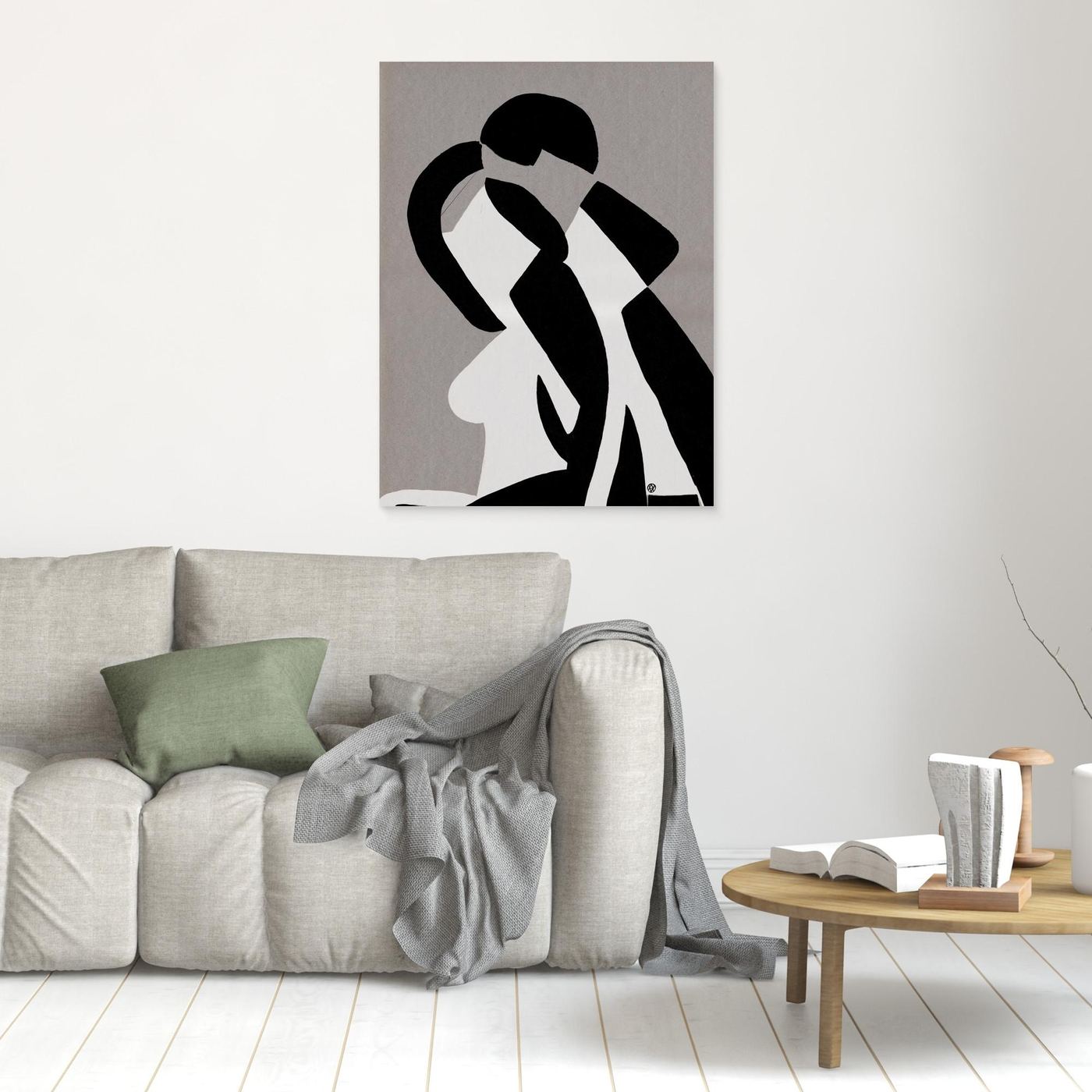 Lovers - Canvas Print 