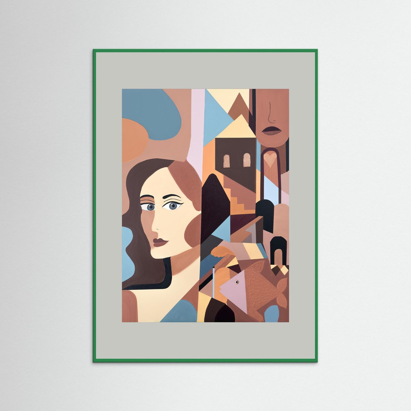 Annabeth Neutral Veil - Fine Art Paper