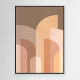 Retro Geometric II - Canvas Print