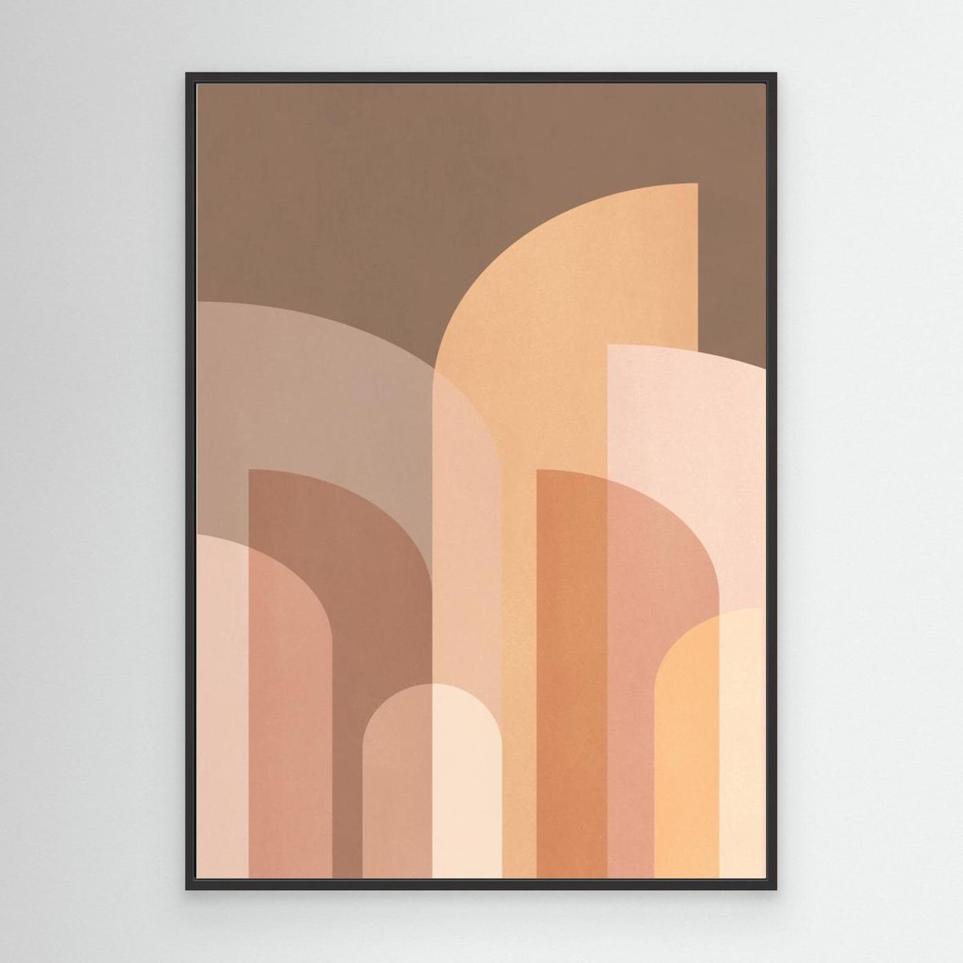 Retro Geometric II - Canvas Print