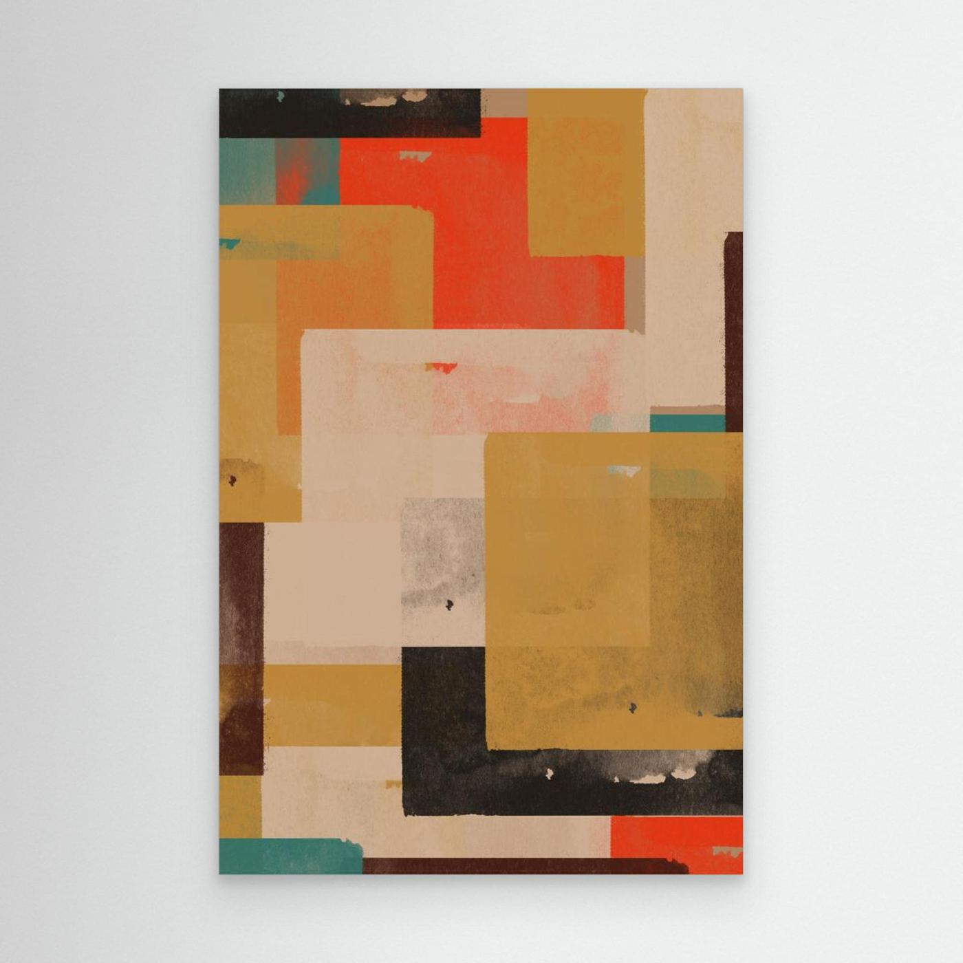 Color Rhythm - Canvas Print