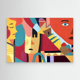 Can’t Color Inside the Lines - Canvas Print