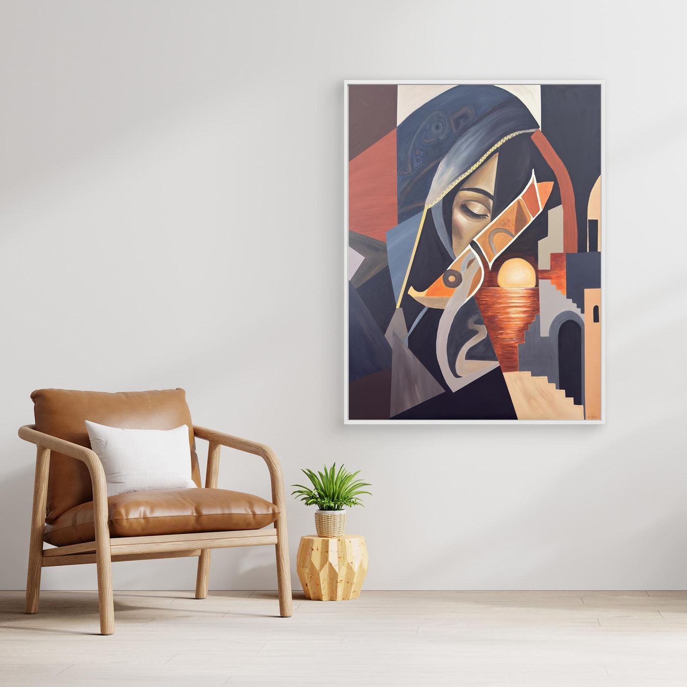 Between Silence and Translation - Canvas Print