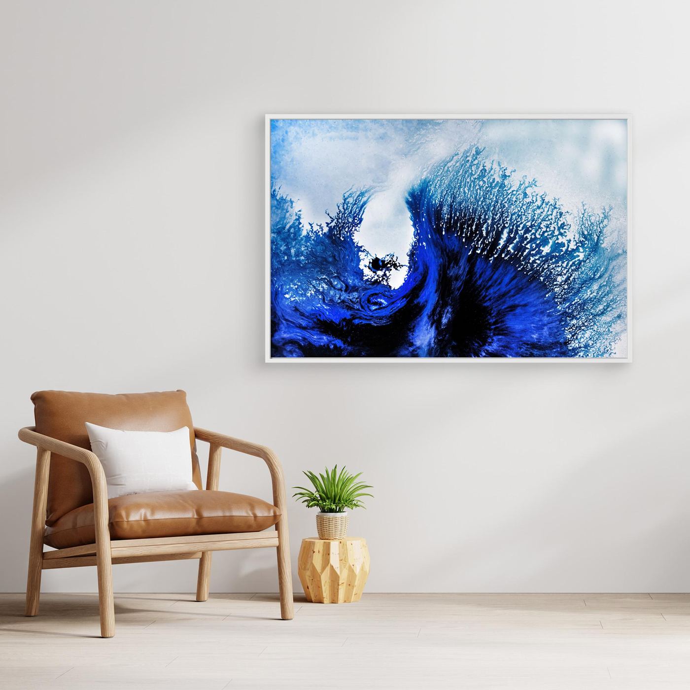 Rhythmic Blues - Canvas Print