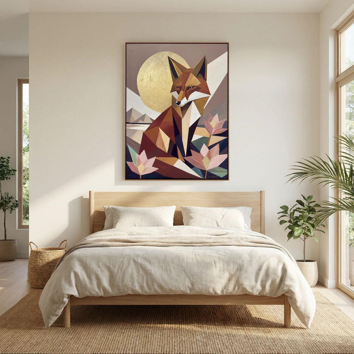 The Fox’s Glare - Canvas Print  