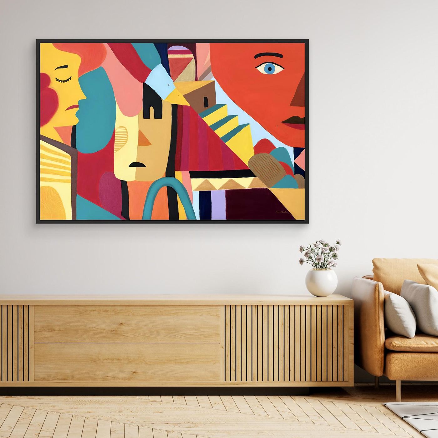 Can’t Color Inside the Lines - Canvas Print