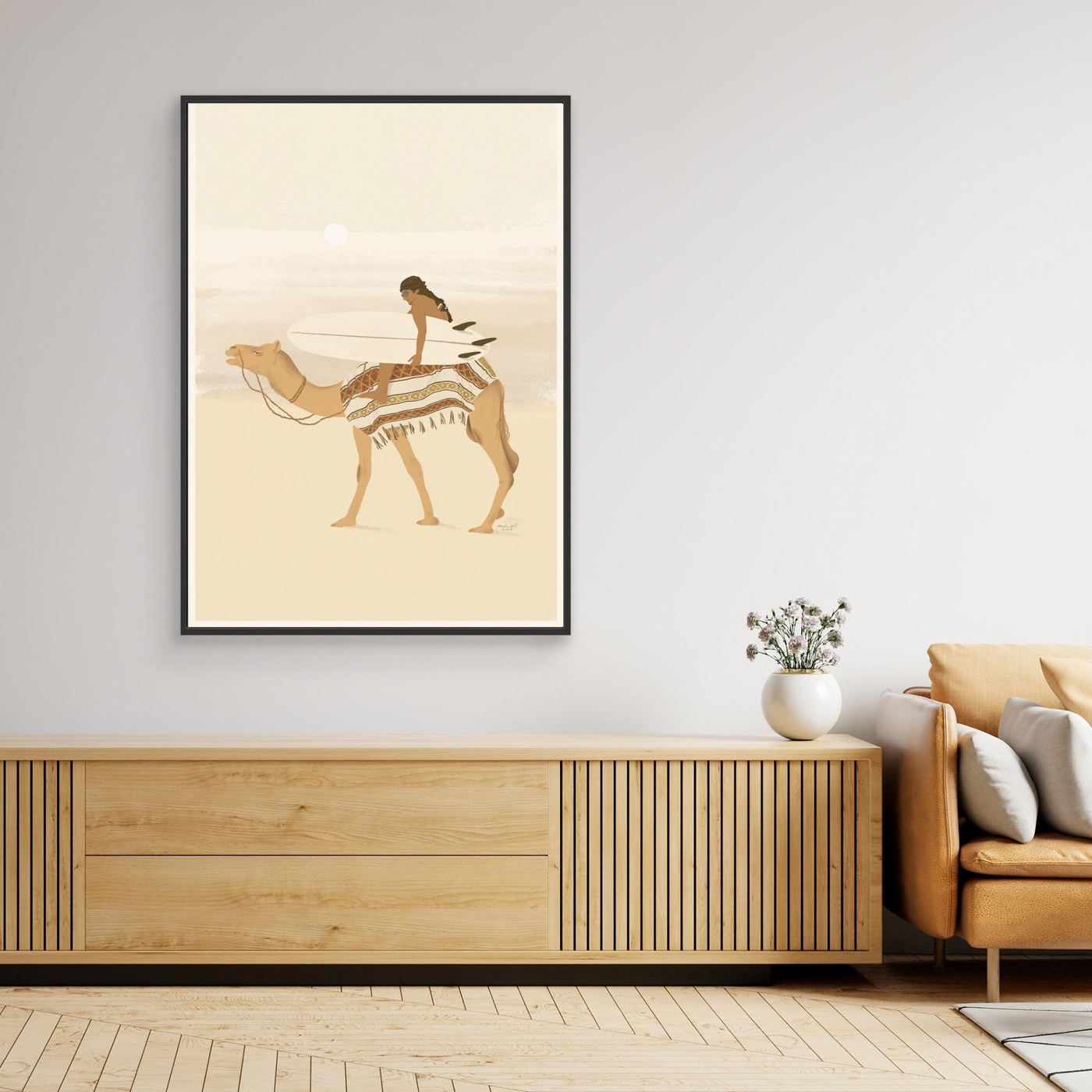 Moroccan Surf Journey - Canvas Print