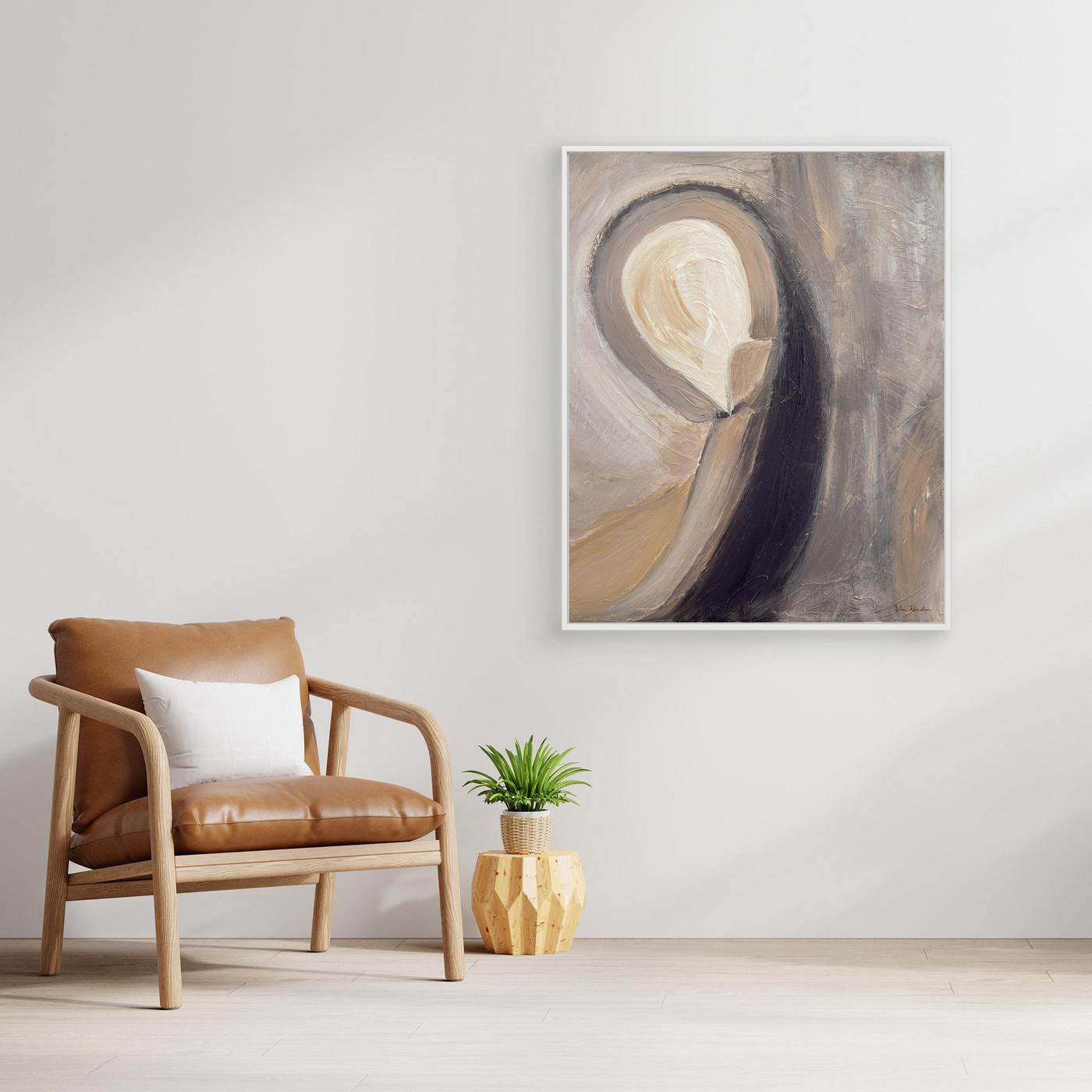 The Faceless Light- Canvas Print