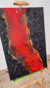 3D Lava River Original