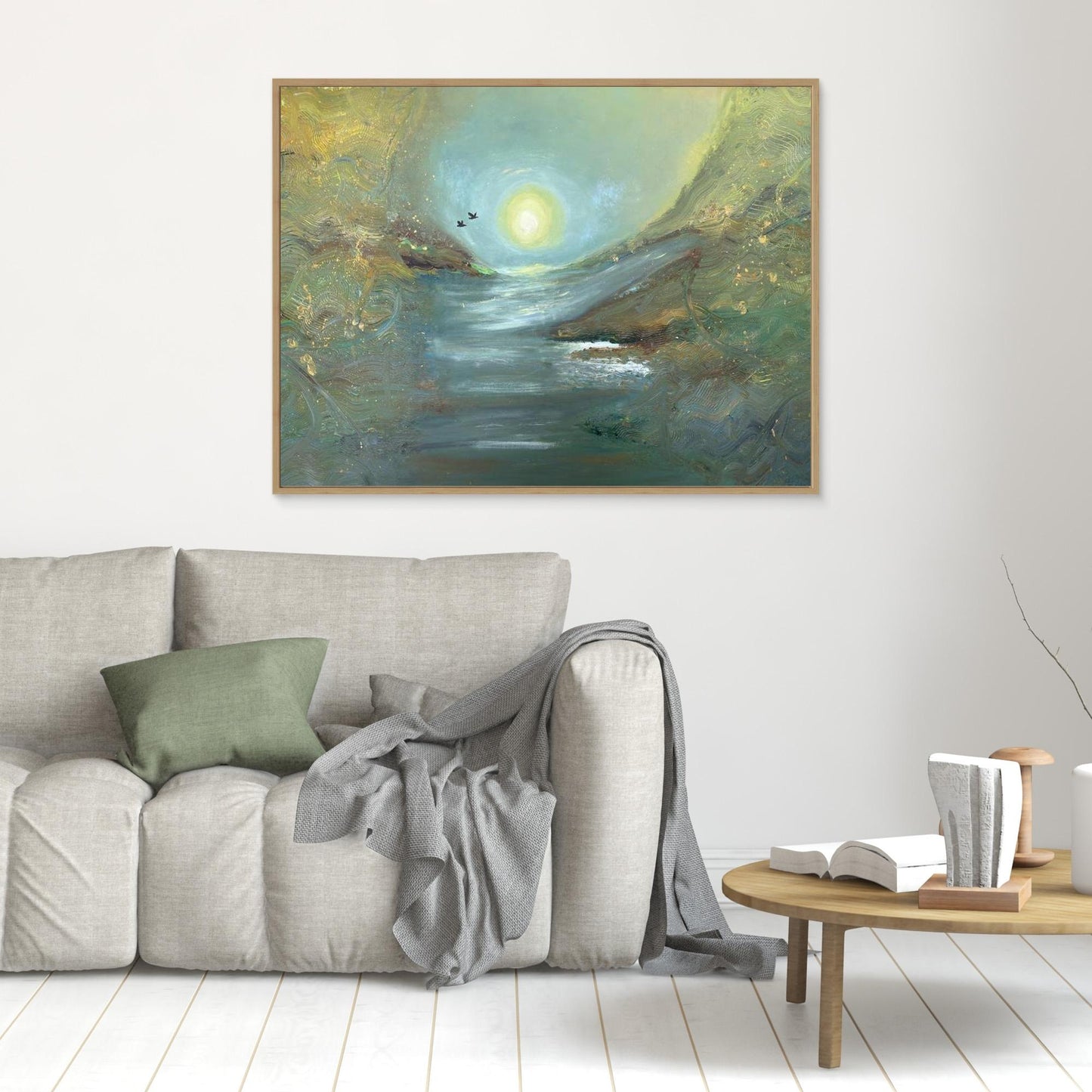 Canvas Print: Forest Reflections