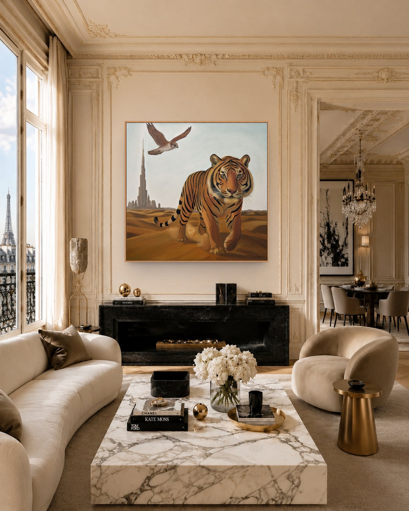tiger painting