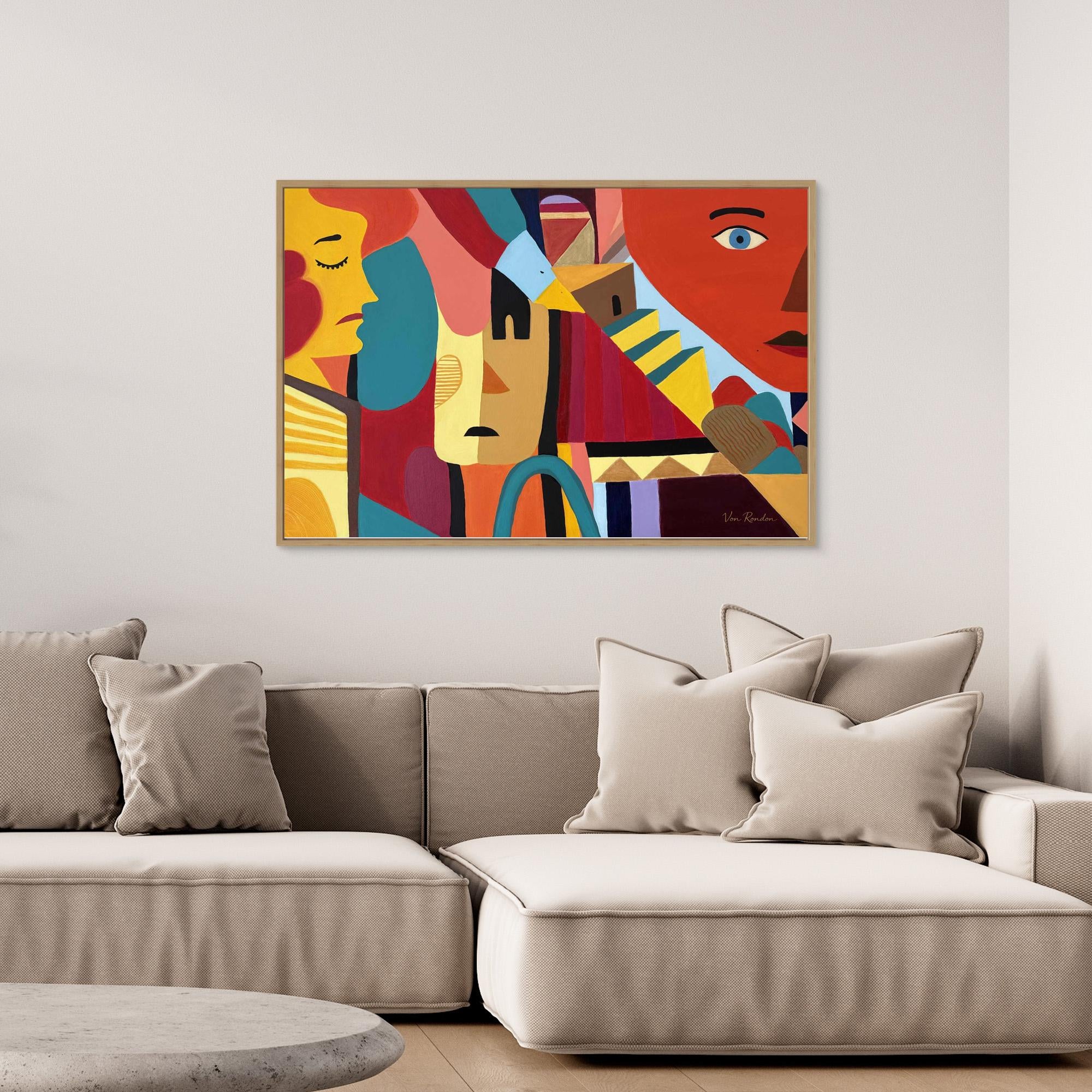 Can’t Color Inside the Lines - Canvas Print