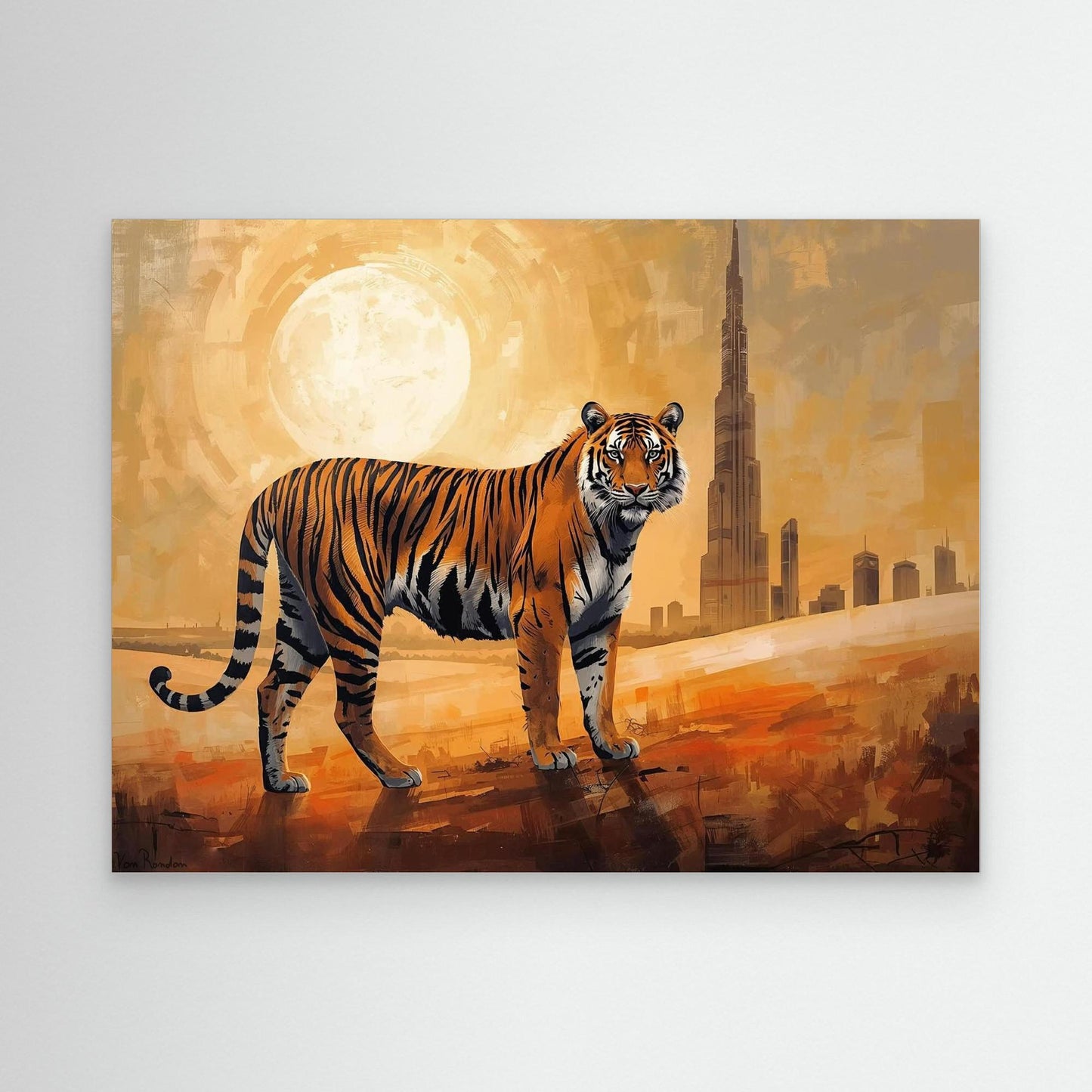 Golden Guardian Print